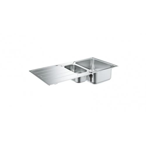Кухненска мивка от неръждаема стомана с отцедник GROHE K500